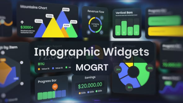 Infographic Widgets MOGRT（979774）-技能树